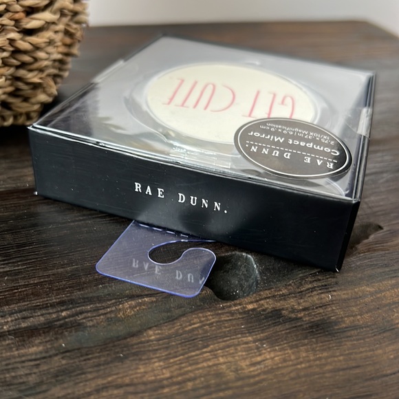 NIB Rae Dunn “GET CUTE.” Compact Mirror - Picture 5 of 10